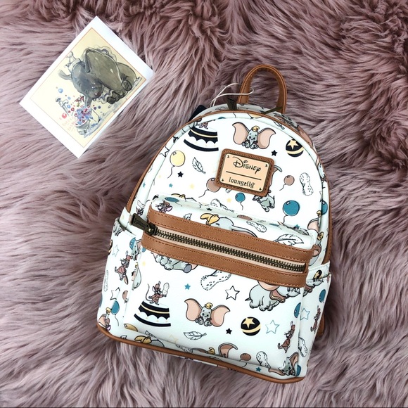 Loungefly Handbags - Loungefly Disney Dumbo Icons Mini Backpack